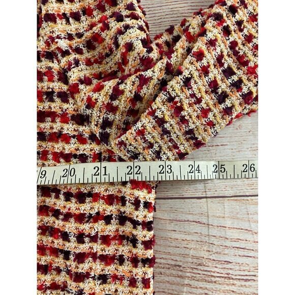 CoCa By St John Women's Colorful Casual Open Front Half Sleeve Jacket - Large - Picture 5 of 12